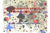 Los elementos visuales de la expresión plástica  lamina 5 y 6