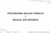 Programa Bolsa Familia y Brasil Sin Miseria