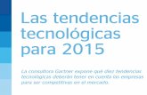 Las tendencias tecnológicas para 2015