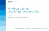 Presentación "Situación Latinoamérica. Primer trimestre 2015"