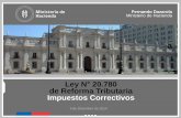 Impuestos correctivos / Fernando Dazarola, Ministerio de Hacienda (Chile)