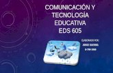 Comunicación y tecnología educativa