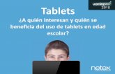 LearningMEX 2015 | Tablets: a quién interesan y quién se beneficia del uso de las tablets en edad escolar [ES]