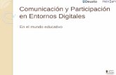 CYPED 2015 - Comunicación y Participación en Entornos Digitales