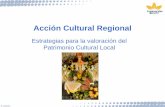 Acción cultural regional.Primera parte. Reflexiones sobre el concepto de cultura