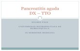 Diagnostico y tratamiento de la  pancreatitis aguda 2014