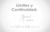 Calculo diferencial, Límites y Continuidad.