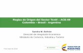 Seminario web Reglas de origen del Sector Textil y Confección entre Brasil y Colombia: Avances comisión administradora CAN-MERCOSUR