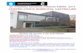 Actividades centro cívico Castrillon 2015