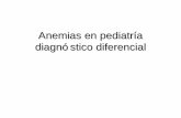 Anemias pediatria