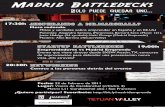 Cartel Batalla de Emprendedores: Madrid BattleDecks... Sólo puede quedar uno