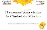 11 razones en el Centro para visitar la Ciudad de México