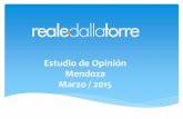 Mendoza: Encuesta Reale-Dalla Torre