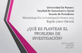 PLANTEAMIENTO DEL PROBLEMA DE INVESTIGACIÓN