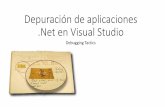 Depuración de aplicaciones en visual studio