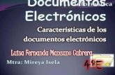 Documentos electrónicos