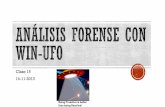 Analisis forense con win ufo