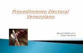 Procedimiento electoral venezolano
