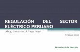 Regulación del Sector Eléctrico peruano_JV