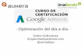 Google Adword - Optimizacion del dia a día