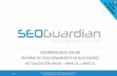 SEOGuardian - Supermercados Online en España - 1 año después