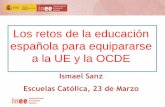 Los retos de la educación española para equipararse a la UE y la OCDE