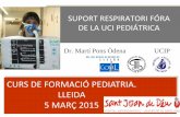 Suport respiratori fora de la UCI Pediatrica 2015