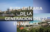 Ruta literaria a través de la ciudad de Málaga