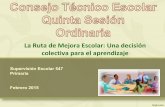 Consejo Técnico Escolar: 5ta. sesión (diapositivas)