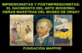 Impresionistas e pós impresionistas