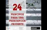 24 principios para una prescripción prudente