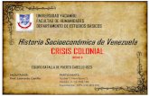 Modelo Económico de Venezuela impuesto en la Época Colonial