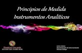 Principios de Medida - Instrumentos Analíticos