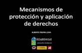 Mecanismos protección de derechos. Colombia