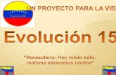 Evolución 15: Misión Venezuela
