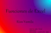 Funciones de excel Rios Yamila
