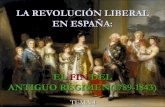 Hª de españa revolucion liberal 1788-1843