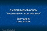 Exp. magnetisno y electricidad