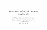 áLbum graduación grupo protocolo