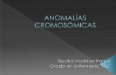 Anomalías cromosómicas