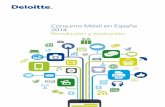 Consumo móvil en España en 2014. Estudio realizado por Deloitte