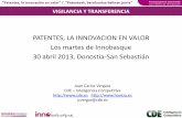 Juan Carlos Vergara (CDE) Patentes, la innovación en valor