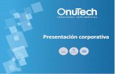 Presentacion OnuTech Infraestructura