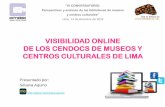 Visibilidad online de los CENDOCs de museos y centros culturales de Lima