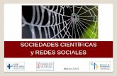 Sociedades científicas y redes sociales