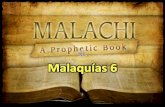 MALAQUIAS 6 "LA REPRENSIÓN AL PUEBLO". PARTE 1