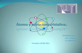 áTomo y estructura atómica