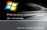 Principales características de windows