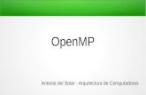 OpenMP - Configuración de IDE y ejecución de código paralelo