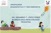 Anafilaxia  dr. gerardo lopez